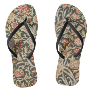 William Morris Trent Garten Blumen Classic Botanic Flip Flops