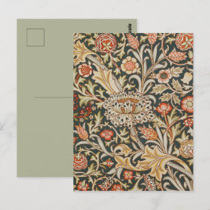 William Morris Trent Garten Blumen Classic Botanic Postkarte