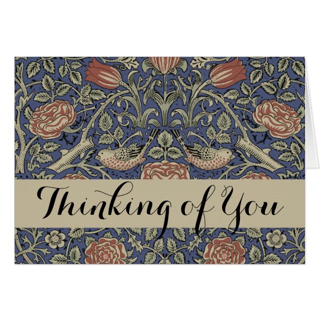 William Morris Tudor Rose Wallpaper (Vorderseite (Horizontal))