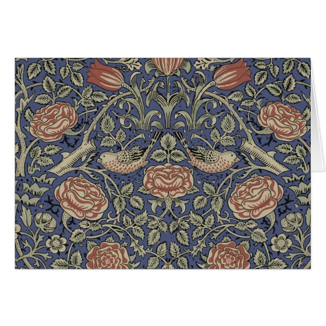 William Morris Tudor Rose Wallpaper (Vorderseite (Horizontal))