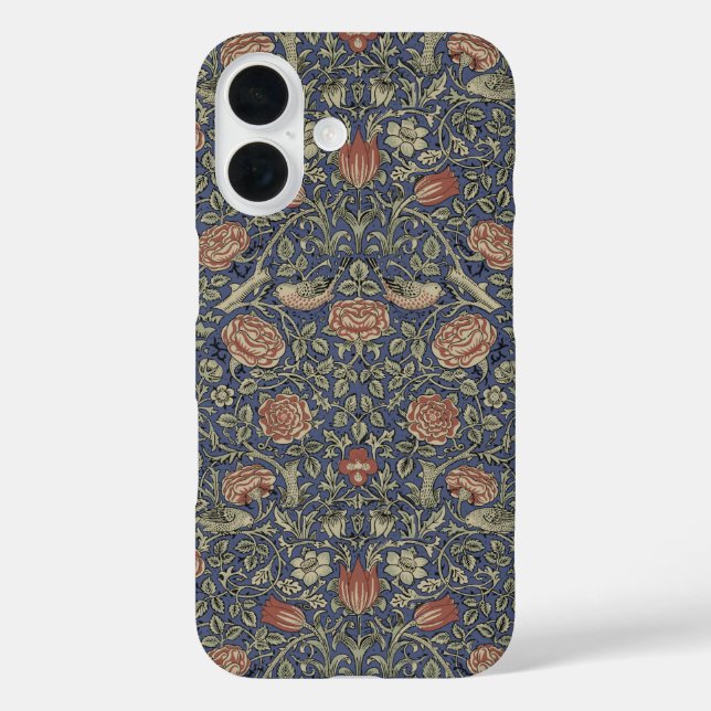 William Morris Tudor Rose Wallpaper Case-Mate iPhone Hülle (Rückseite)