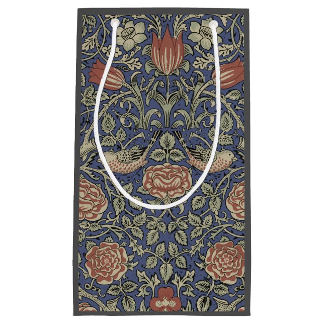 William Morris Tudor Rose Wallpaper Kleine Geschenktüte (Vorderseite)