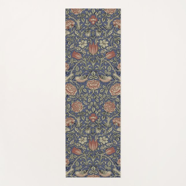 William Morris Tudor Rose Wallpaper Yogamatte (Vorderseite)
