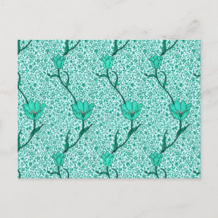 William Morris Tulip Damask, Türkische Postkarte