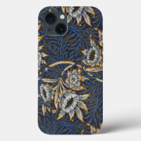 William Morris Tulip Willow Blue Muster