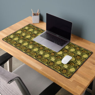William Morris Tulips & Lilies Carpet Rug Classic Schreibtischunterlage