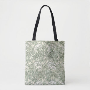 William Morris Tulpe Tapete grün
