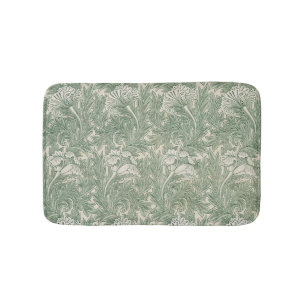 William Morris Tulpe Tapete grün Badematte