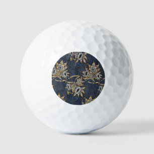 William Morris Tulpe und Weide Tapetenmuster Golfball