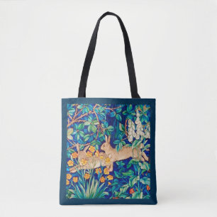 William Morris "Two Hares" - Wilde Kanbits Tasche 