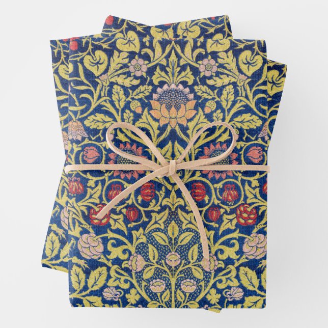 William Morris, Veilchen und Columbine Geschenkpapier Set (Beispiel)