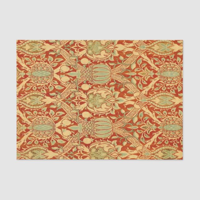 William Morris - Velvet Broche Art Nouveau Seidenpapier (Vorderseite)