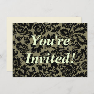 William Morris Venezianisch Damask Brocade Einladung