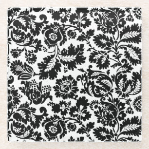 William Morris Venezianisch Damask Brocade Glasuntersetzer