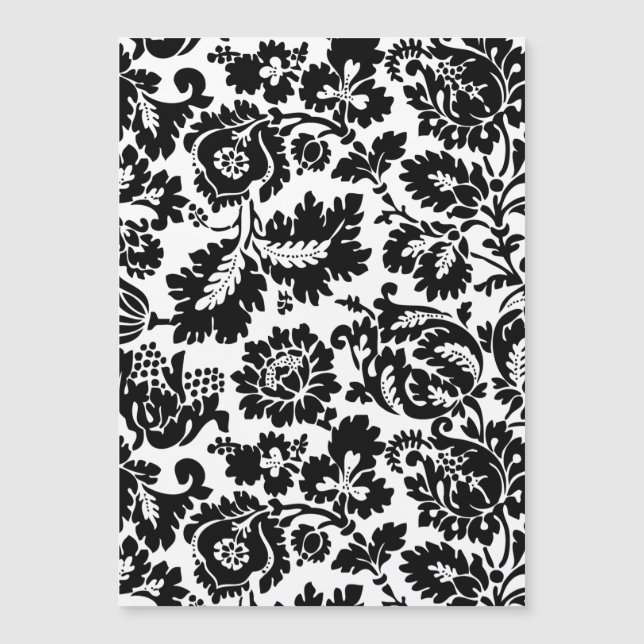 William Morris Venezianisch Damask Brocade Magnetkarte (Vorderseite)