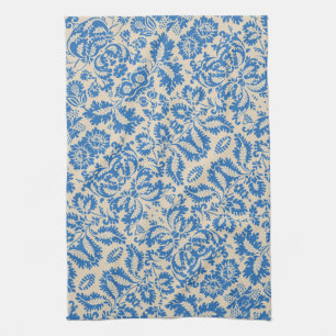William Morris venezianischer Blumen-Damaskus-Brok Geschirrtuch