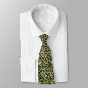 William Morris Vintag Acanthus Floral Pattern Krawatte