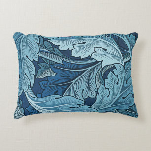 William Morris Vintag Acanthus Foliage Blue Dekokissen