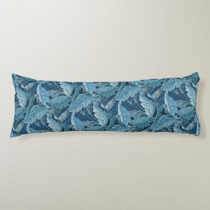 William Morris Vintag Acanthus Foliage Blue Seitenschläferkissen