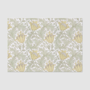 William Morris Vintag Anemone Floral Pattern Seidenpapier