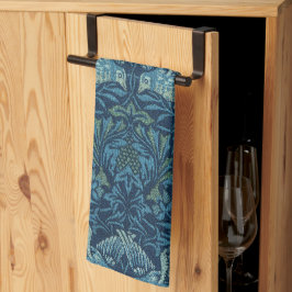 William Morris Vintag Bird Foliage Blue Geschirrtuch