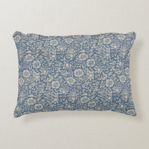 William Morris Vintag Bloral Blue Mallow Dekokissen