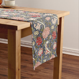 William Morris Vintag Cray Floral Pattern Kurzer Tischläufer