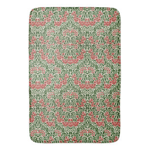 William Morris Vintag Daisy Blume Pink Green Badematte