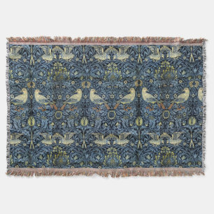 William Morris Vintag Floral Bird Decke