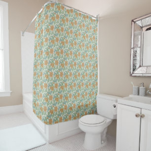 William Morris Vintag Floral Blue Single Steve Duschvorhang