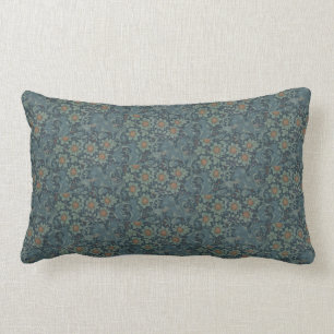 William Morris Vintag Floral Green Lendenkissen