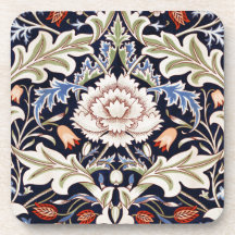 William Morris Vintag Floral Pattern Blume Blau