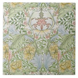 William Morris Vintag Floral Pink Green Myrtle Fliese