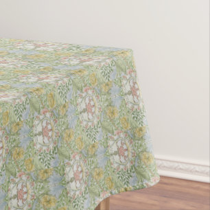William Morris Vintag Floral Pink Green Myrtle Tischdecke