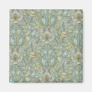 William Morris Vintag Floral Spring Thicket Magnet