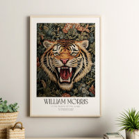 William Morris Vintag Floral Tiger