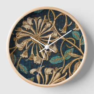 William Morris Vintag Honeysuckle Pattern Uhr