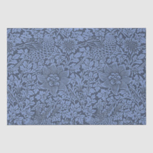 William Morris Vintag Pattern Bird und Anemone Seidenpapier