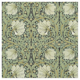 William Morris Vintag Pimpernel Floral Pattern Stoff