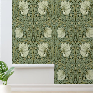 William Morris Vintag Pimpernel Floral Pattern Tapete