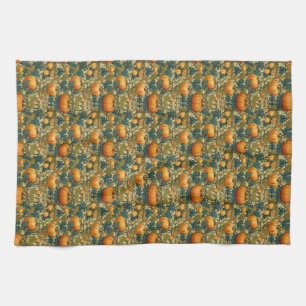 William Morris Vintag Pumpkin Patch Erntedank Geschirrtuch