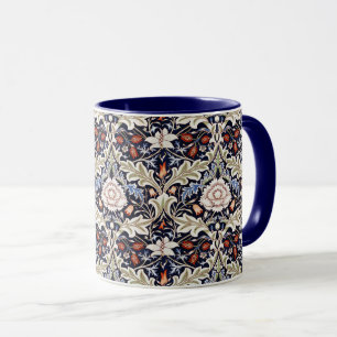 William Morris Vintag Severn Blue Floral Blume Tasse