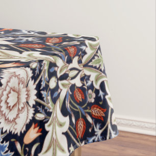William Morris Vintag Severn Blue Floral Blume Tischdecke