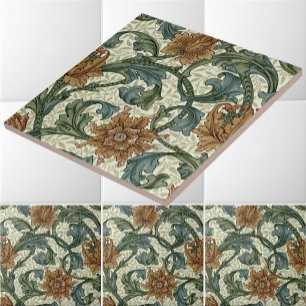 William Morris Vintag Single Stem Pattern Fliese