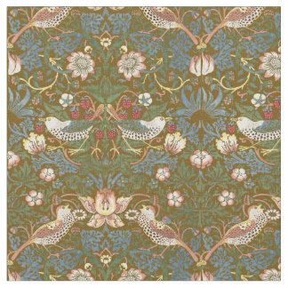 William Morris Vintag Strawberry Diief Pattern Stoff