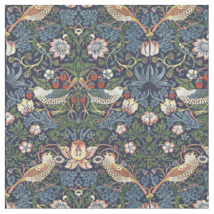 William Morris Vintag Strawberry Diief Pattern Stoff