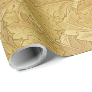 William Morris Vintage-Blattgold-Muster Geschenkpapier