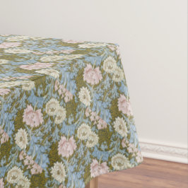 William Morris Vintage Blume Blumenmuster Pink Tischdecke