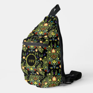 William Morris Vintage Blume Monogram Crossbody Bag