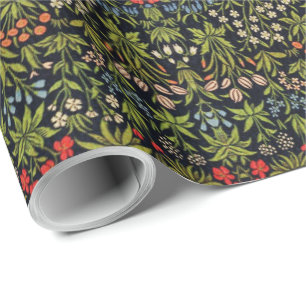 William Morris Vintage Blumen Blumenmuster Geschenkpapier